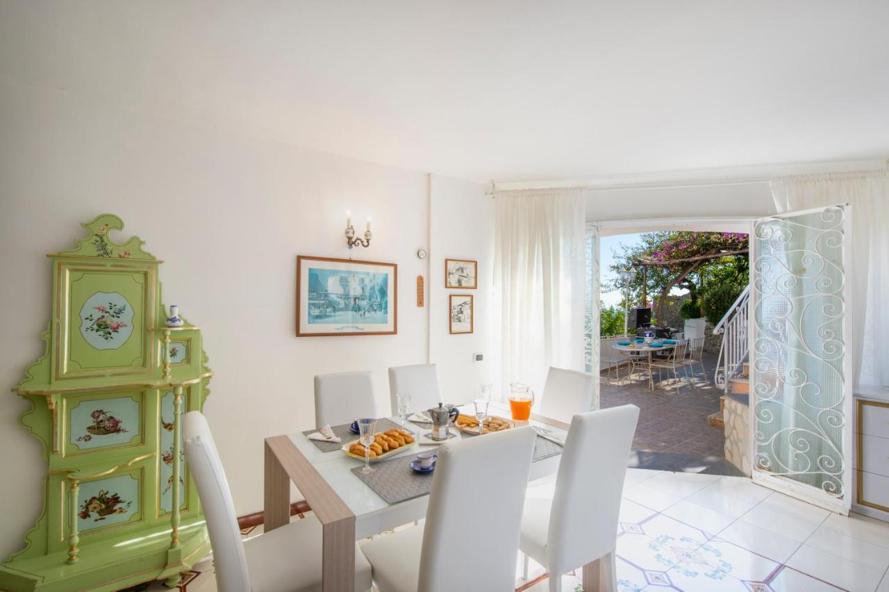 Vila Casa Albatros Praiano Exteriér fotografie