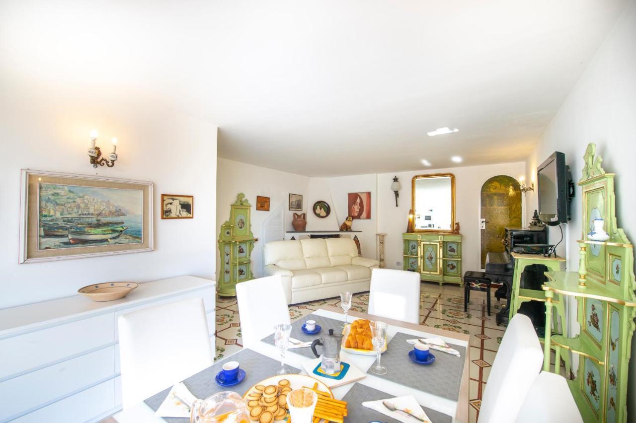 Vila Casa Albatros Praiano Exteriér fotografie