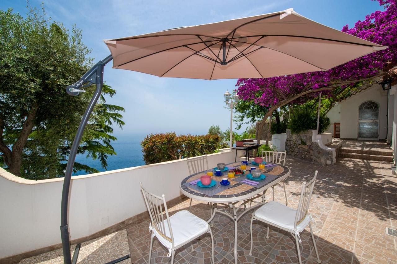 Vila Casa Albatros Praiano Exteriér fotografie